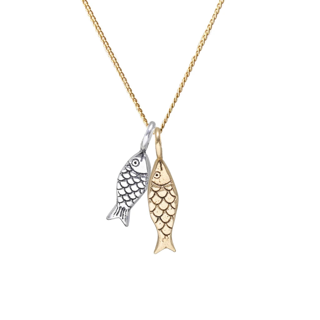 Fishies Charm Necklace