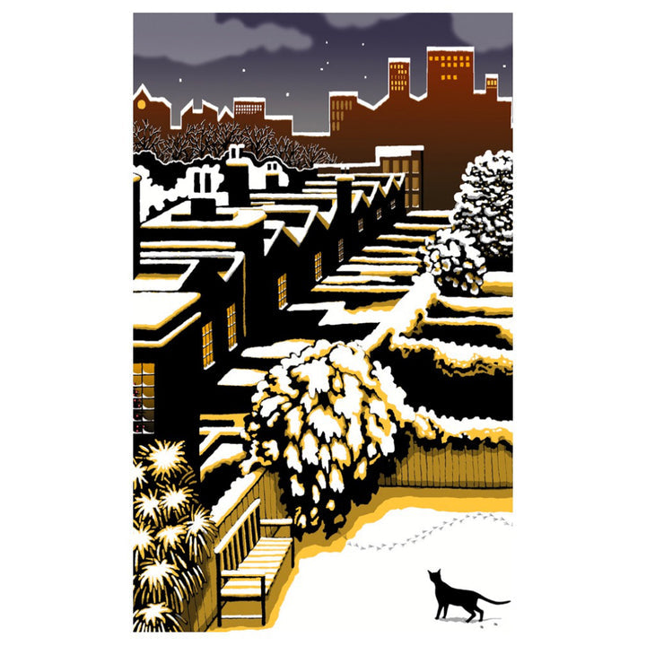 Snowy Night Holiday Box Cards