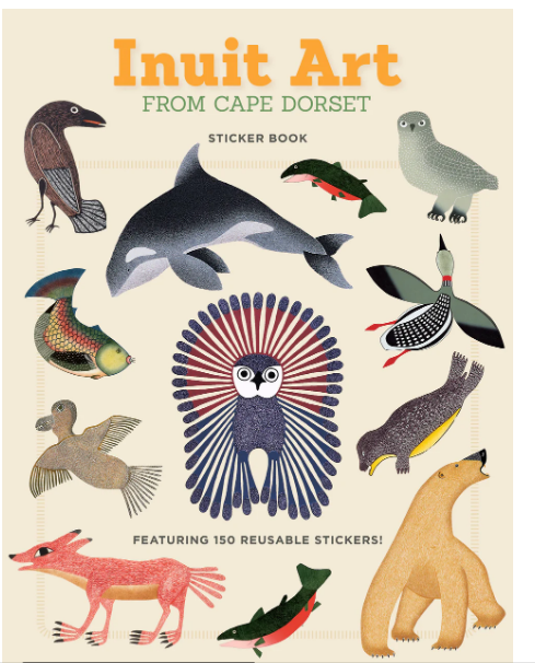 Inuit Art from Cape Dorset Sticker Book