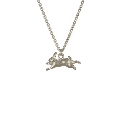 Leaping Rabbit Necklace