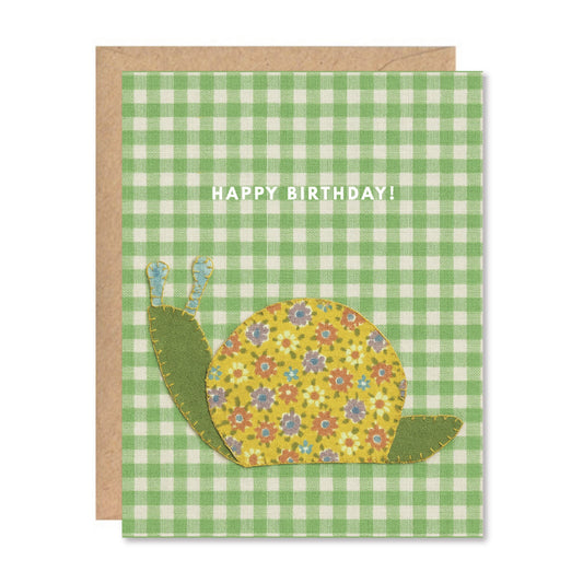 Birthday Snail Card