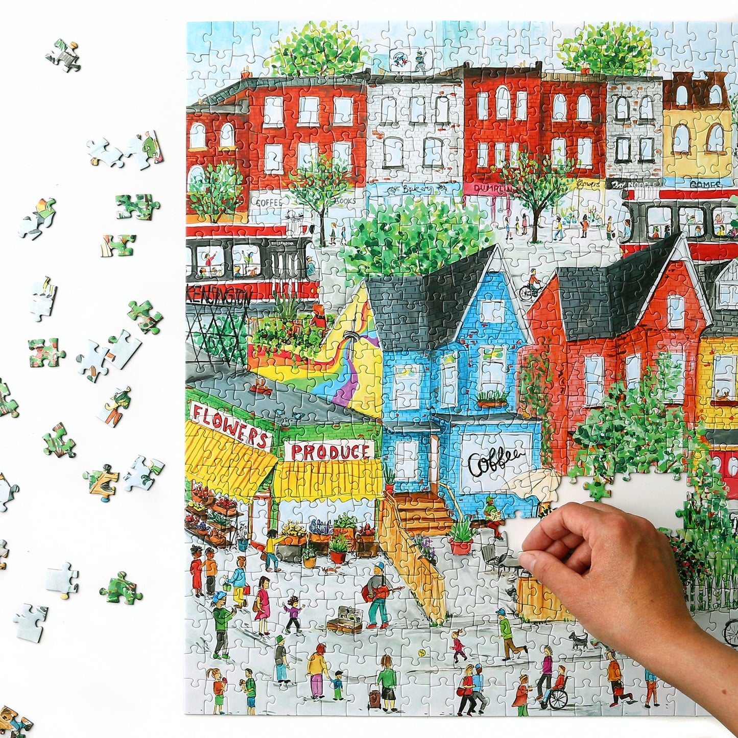 Toronto's Kensington Market 1000 Piece Puzzle