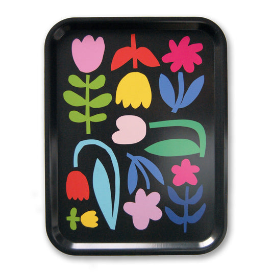 Flower Garden Large Tray