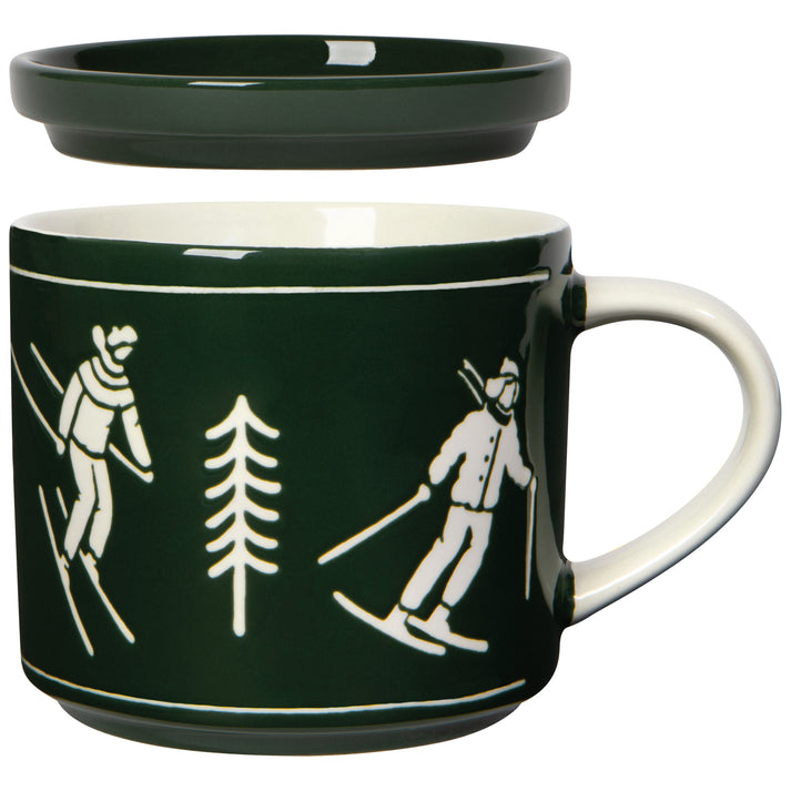 Ski Ya Later Lidded Mug