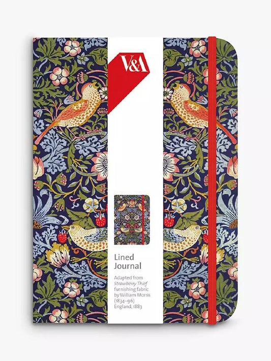 Strawberry Thief Lined Journal