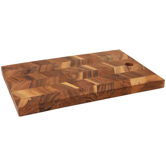 Acacia Chevron 15" Serving Board