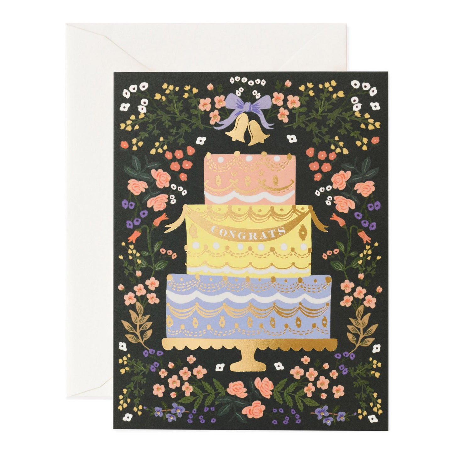 Woodland Wedding Cake Card