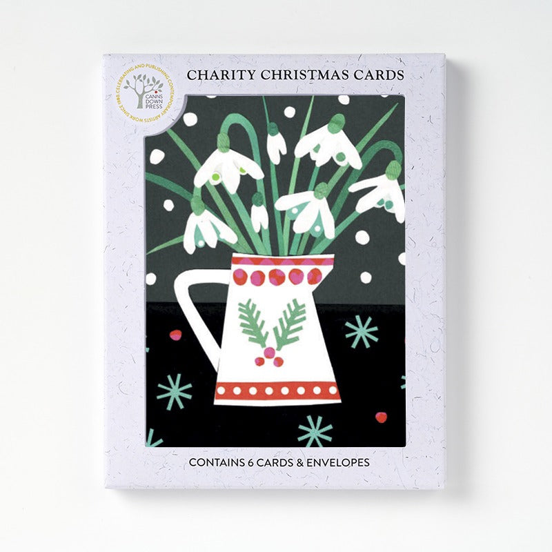 Snowdrops Boxed Holiday Cards (Set of 6)