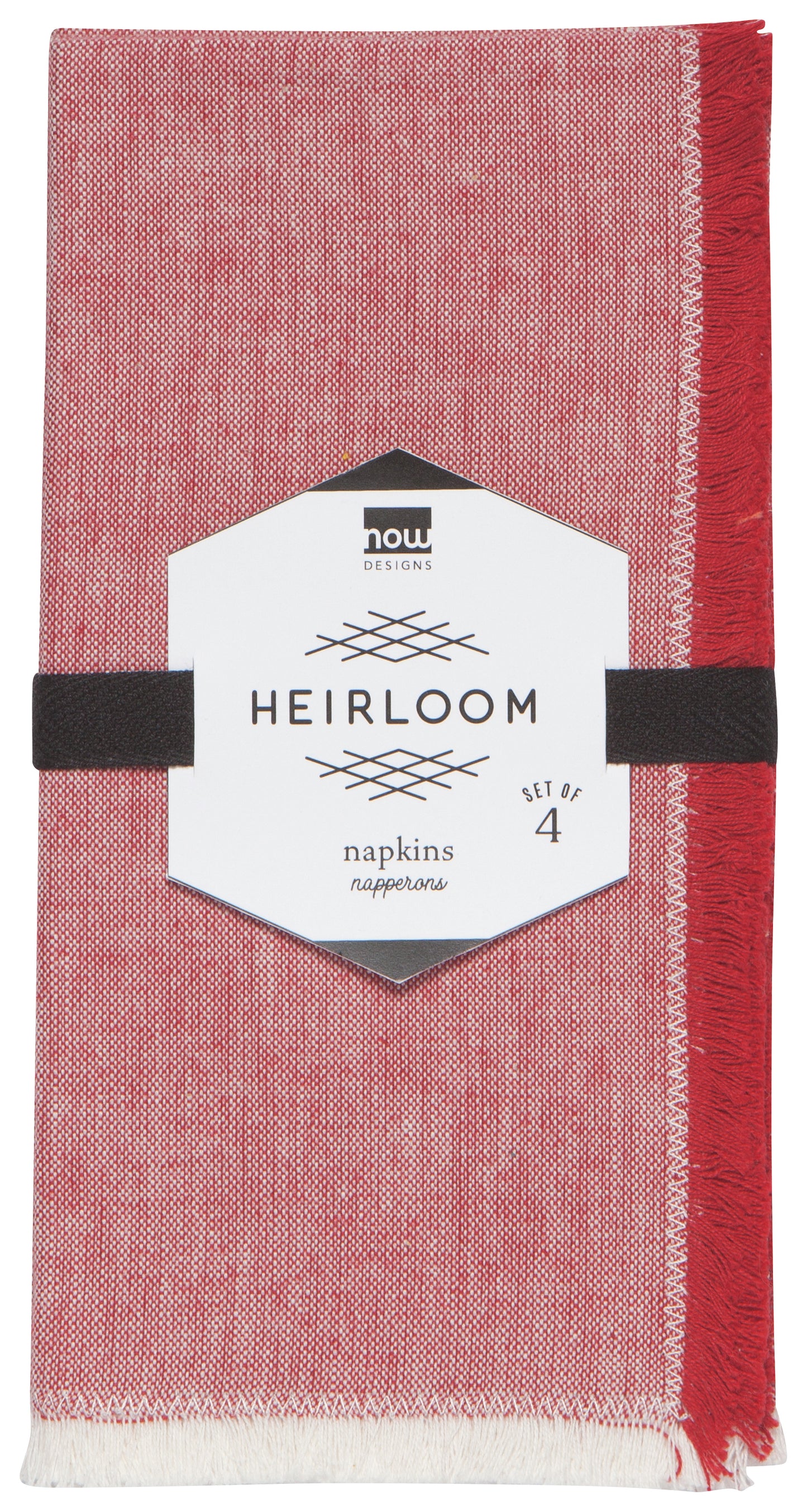 Chili Red Chambray Napkins