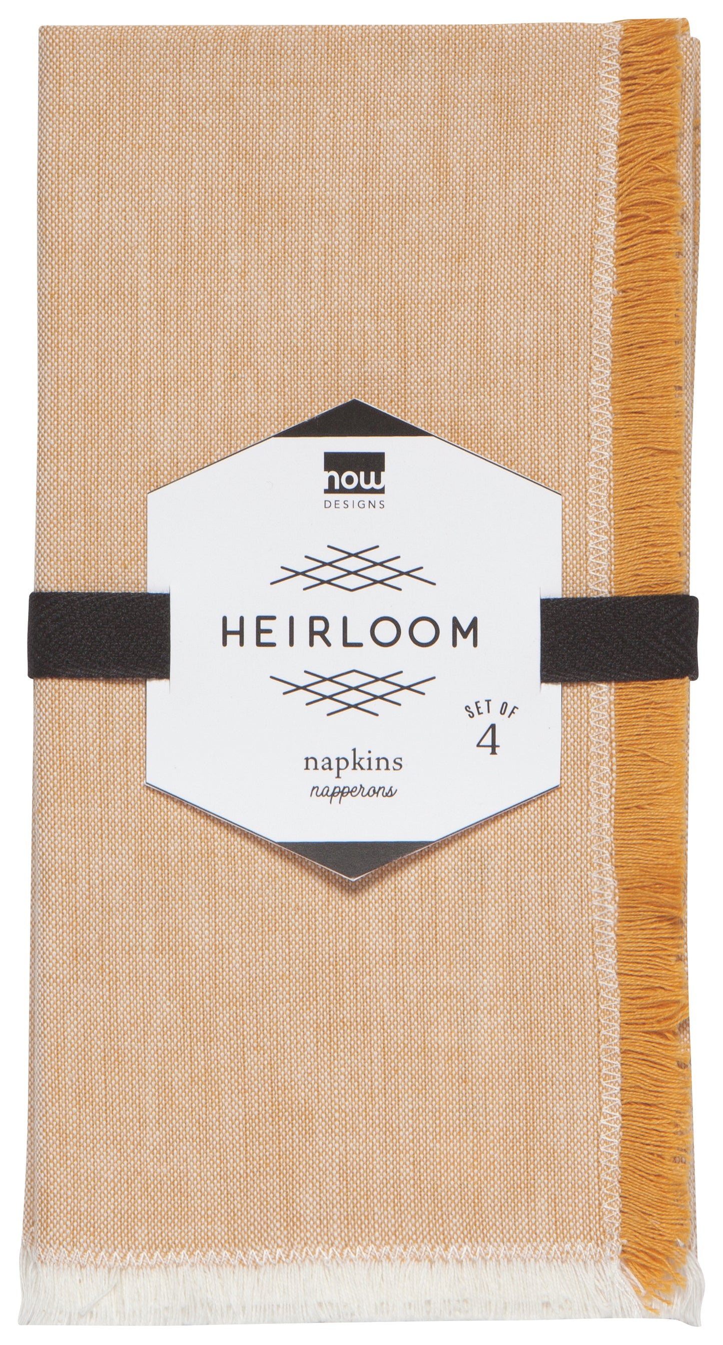 Ochre Yellow Chambray Napkins