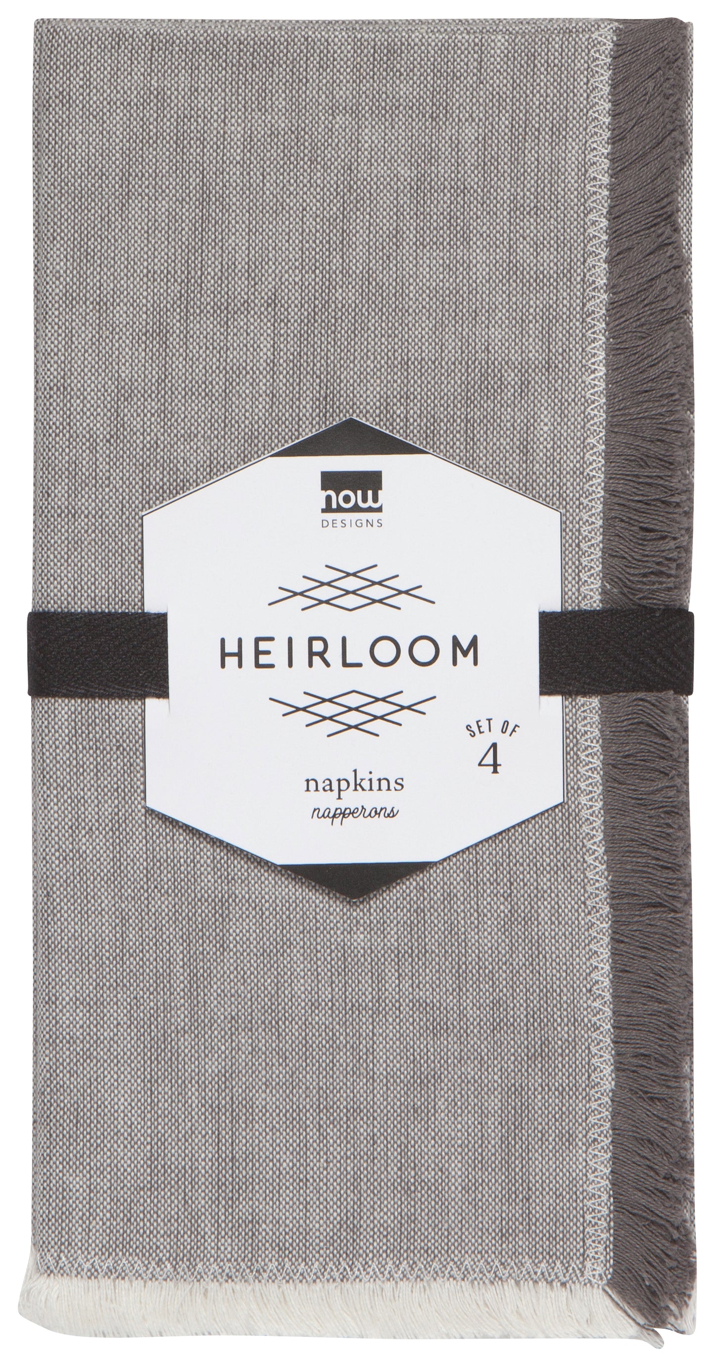 Shadow Grey Chambray Napkins