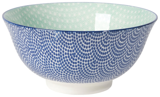 Waves Stamped Bowl 6"