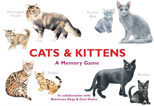 Cats & Kittens Memory Game