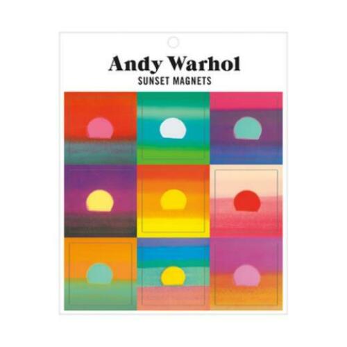 Magnet Set Andy Warhol Rising Sun