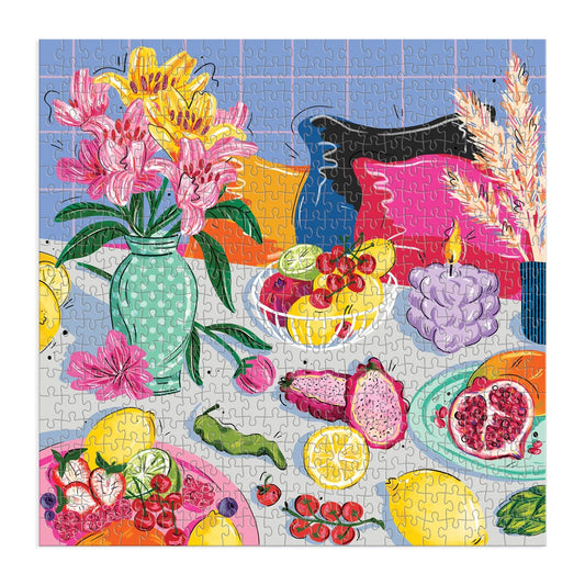 At the Table 500 Piece Puzzle