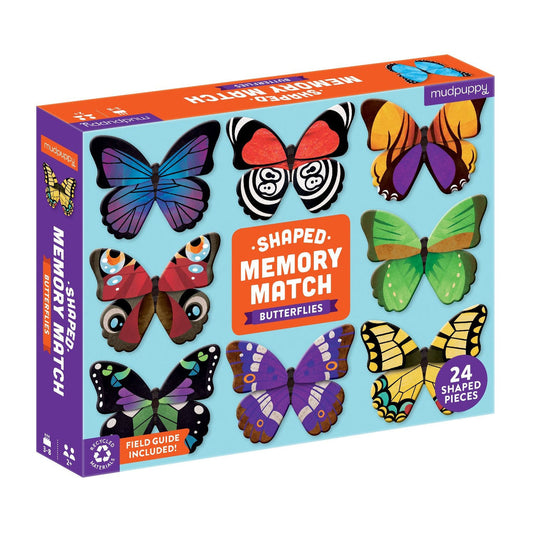 Butterflies Shaped Memory Match