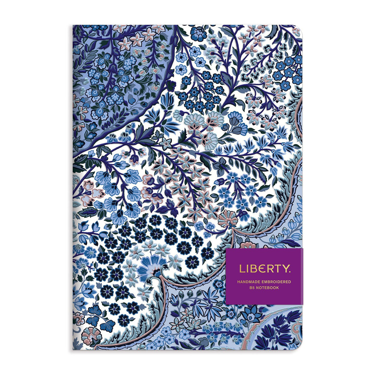 Liberty London Embroidered B5 Notebook