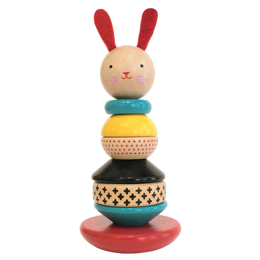 Modern Bunny Stacker Toy