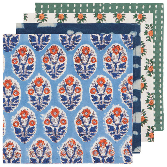 Vista Block Print Napkins