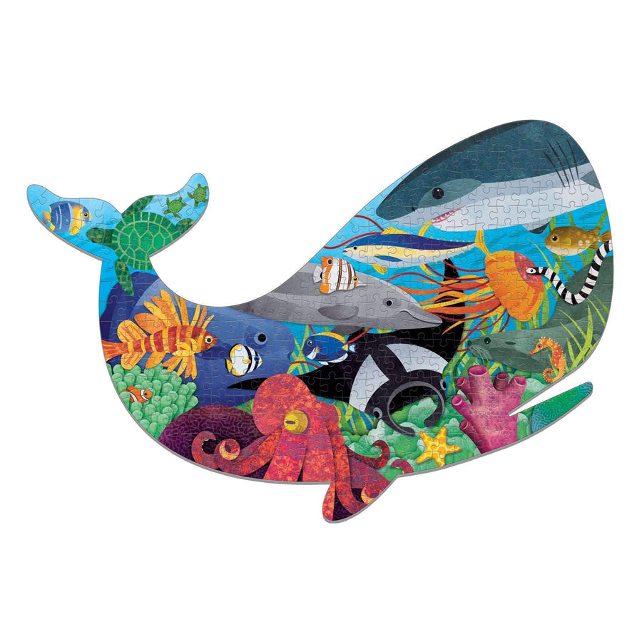 Ocean Life 300 Piece Shaped Puzzle