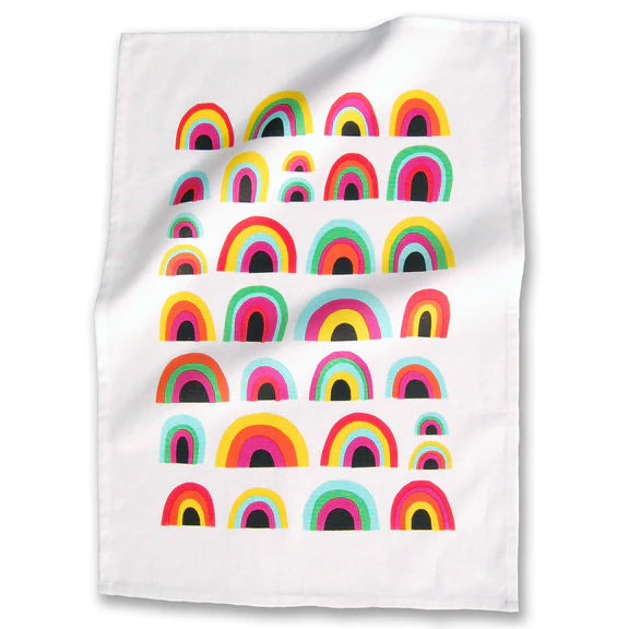 Rainbows Tea Towel