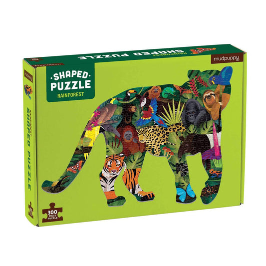 Rainforest 300 Piece Shaped Puzzle