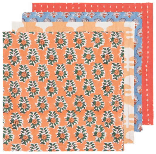 Gather Block Print Napkins
