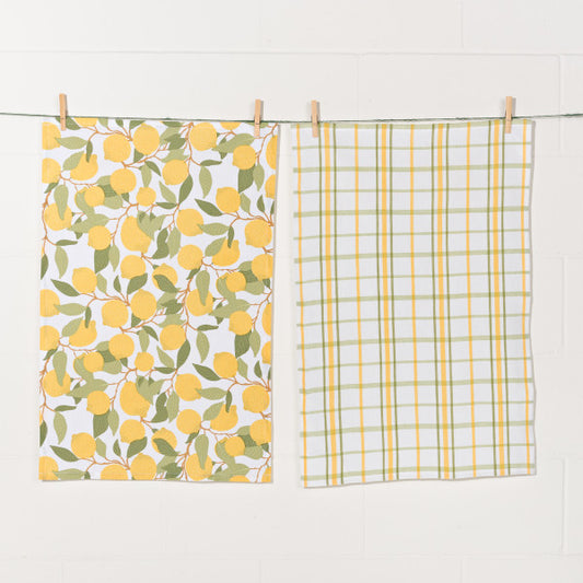 Lemons Tea Towel Set